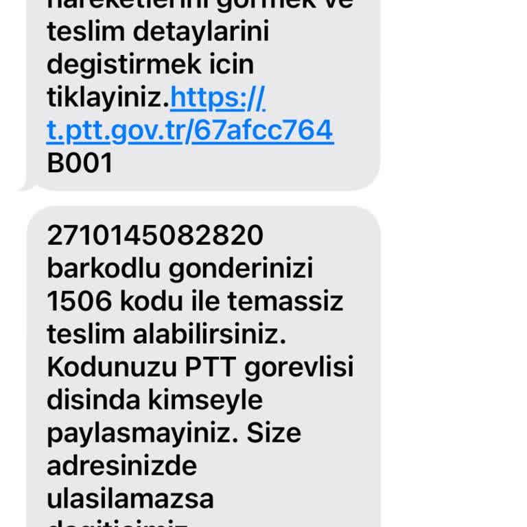 PttAVM Siparişim Getirilmedi. Dağıtımda Olmasına Rağmen Aranmadım Da