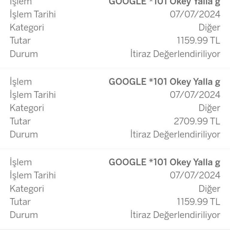 Yalla Rızam Olmadan Banka Hesabı Boşaltılması