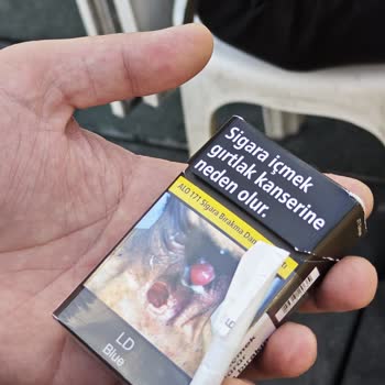 JTI Kısa Ld Blue Sigara Kalitesiz Filtre Ve Tütün Özensiz Kalite Kontrol