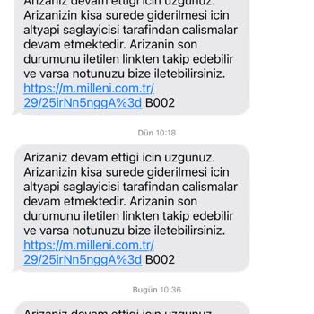 Millenicom İnternet Bağlantı Sorunları Ve Yetersiz Müşteri Hizmetleri