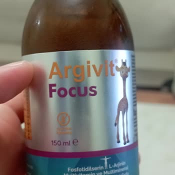 Argivit Şurup İlk Açtığımda Köpürdü