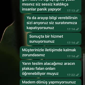 Leo Rent Car Paramı Alıp Beni Engelledi