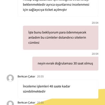 Panabahis Sitesinde Yaşadığım Sorunlar Ve Gecikmeler