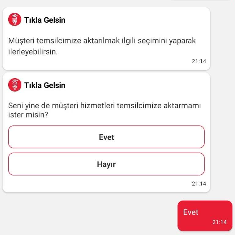 Tıkla Gelsin Siparişimi Göndermiyor Maalesef