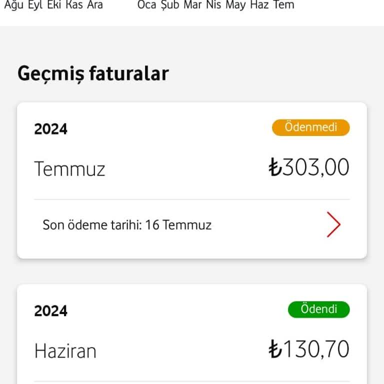 Vodafone 2 Buçuk Kat Zam İle Habersiz Taahhüt Değişimi Yapıldı