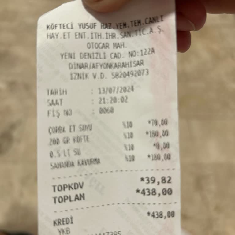 Köfteci Yusuf'un Personelinin İlgisizliği