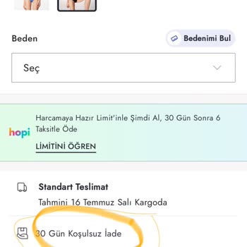 Boyner Bikini İade Sorunu