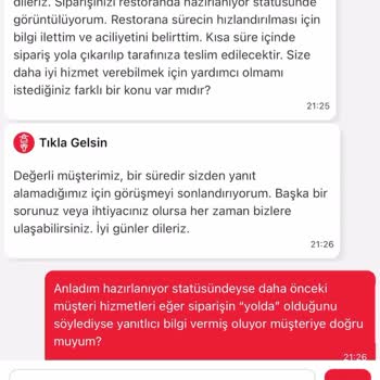 Tıkla Gelsin Burger King Siparişimi 5 Saatte Hala Getirmedi. Temsilciler Yalancı!