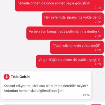 Tıkla Gelsin Burger King Siparişimi 5 Saatte Hala Getirmedi. Temsilciler Yalancı!