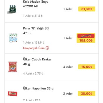 Şok Market Eksik Sipariş Ve Ekstra Hatalar