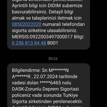 VakıfBank SarıPanjur Konut Sigortası Ve DASK Deprem Sigortası İptal Ve İadesi