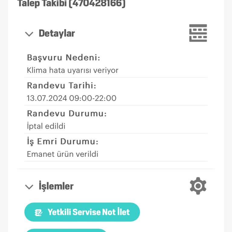 Arçelik Firması Ve Arçelik Çorlu Servisinden Şikayetçiyim