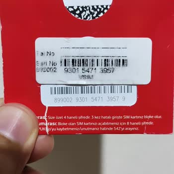 Dijital Kurye Vodafone Hat Teslim Edilmedi Görünüyor