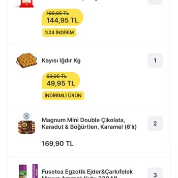 Migros Eksik Ürün Geldi