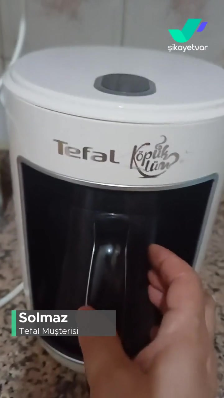 Tefal Makineyi Yerleştirdiğimde Işık 2-3 Sn Sonra Sönüyor Makine Çalışmıyor! videonun kapak resmi