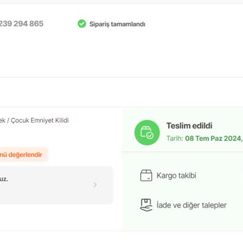 Hepsiburada Dan Almış Olduğum Ürün.