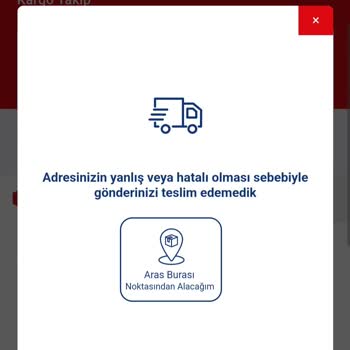 Aras Kargo Ücret Aldığı Kargoyu Adrese Teslim Etmiyor.