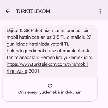Türk Telekom Paketim Hesabıma Tanımlanmadı