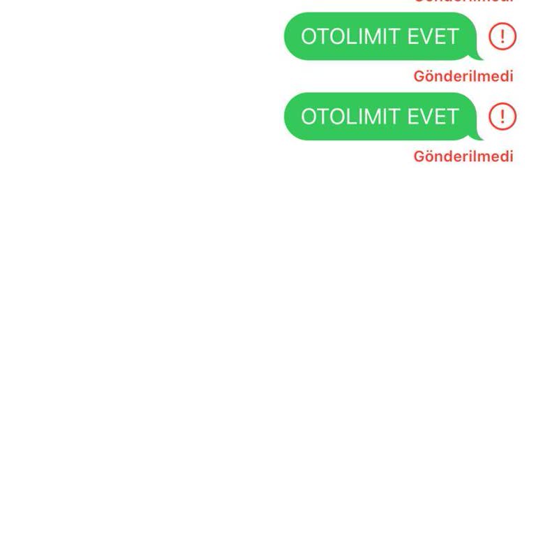 Ziraat Bankası 4747 Otolimit Evet Çalışmıyor