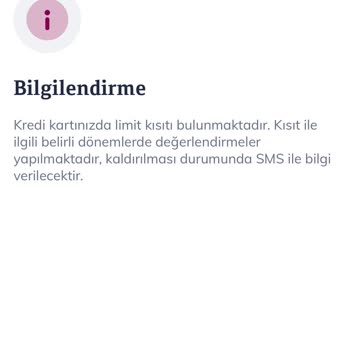 6 Aydır QNB Finans Kredi Kartım Limit Kısıtlı