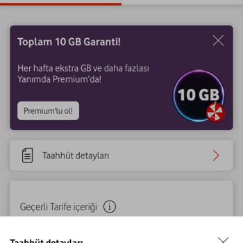 Vodafone Haksız Kazanç Ve Cayma Bedeli.