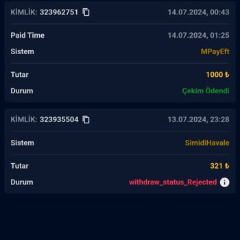 Sezonbet Yanlış IBAN'a Gönderilen Para Ve Sorumluluk Reddi