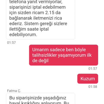 Yemek Sepeti Hizmet Anlayışı Pes Dedirtti