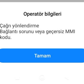 Vodafone Arama Yönlendirme Yapılmıyor