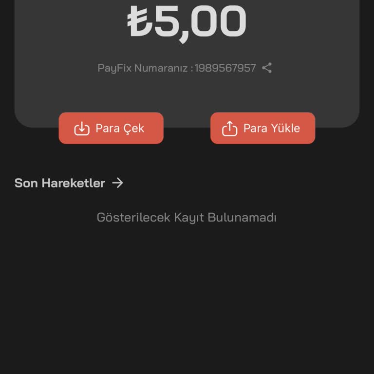 Payfix Hesabıma Para Gelmedi