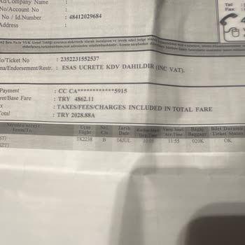 THY Uçuş Birleştirme Yüzünden Mağdur Oldum