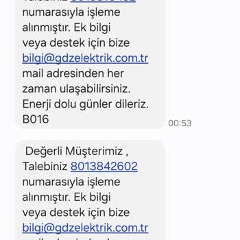 GDZ Elektrik Dağıtım Çözülemeyen Sokak Aydınlatması Sorunu
