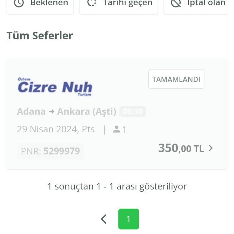 Enuygun.com Otobüs Bileti İade Sorunu