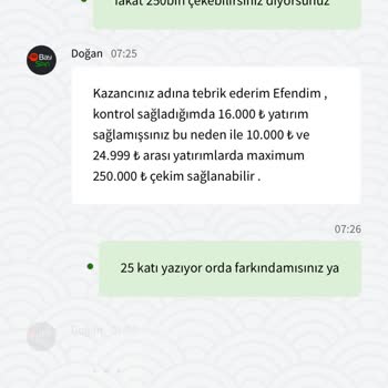 Bayspin 25 Katı Kuralı Var Deyip Kuralı Kabul Etmeyen Bir Site. Gerçekten Pes