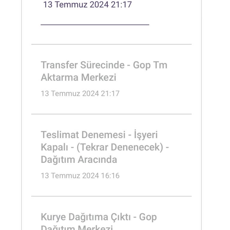 Hepsijet Kargo Firmasının Aynı Gün Teslimat Yapamaması