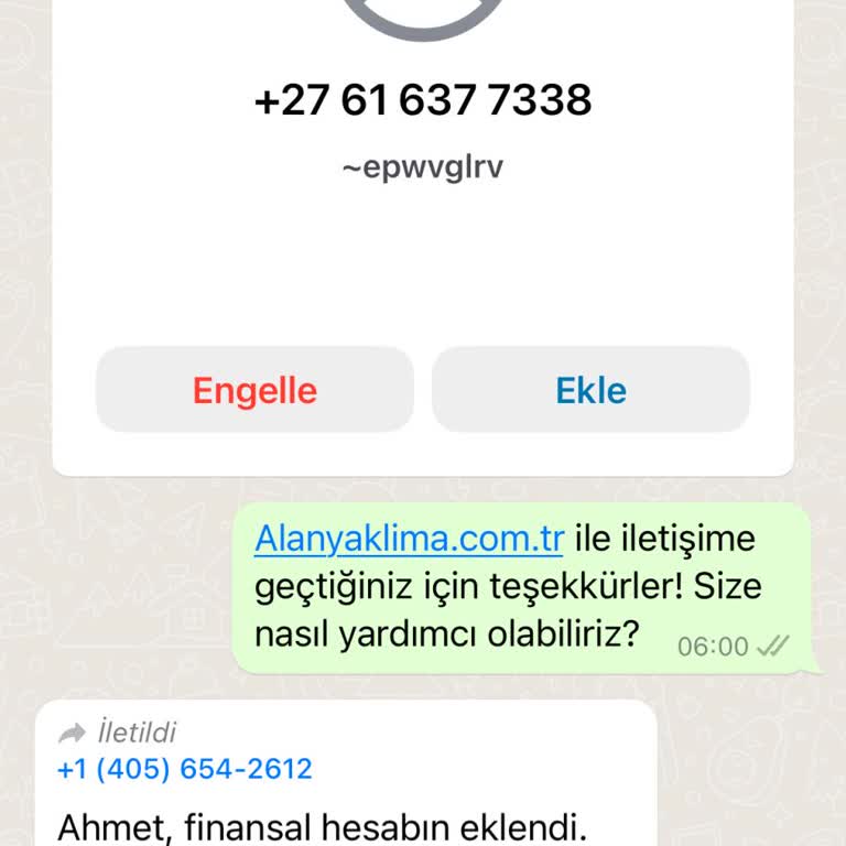 WhatsApp Afrika 'dan WhatsApp Mesajları