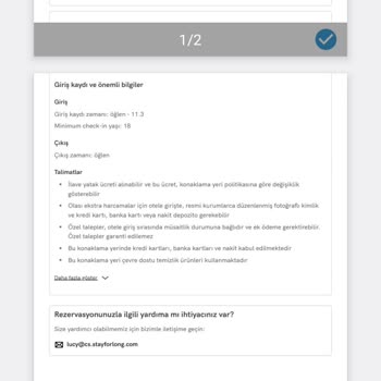 Trivago Ve Stayforlong Otel Rezervasyonu Otelde Görünmüyor