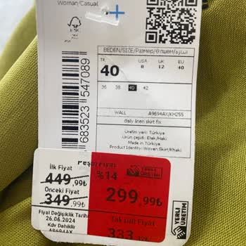 DeFacto Etiket Ve Alınan Ücret Zıtlığı
