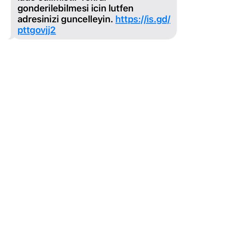 Kargo 855 Li Kargo Mesajı