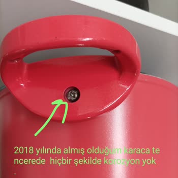 Karaca Züccaciye Tencere Kulplarında Korozyon
