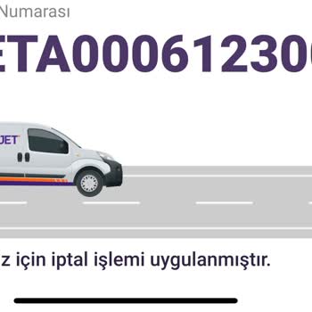Hepsijet Kendi Kendine Gönderiye İptal İşlemi Uygulanmıştır