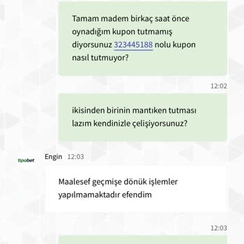 Tipobet Çifte Standart Uyguluyor