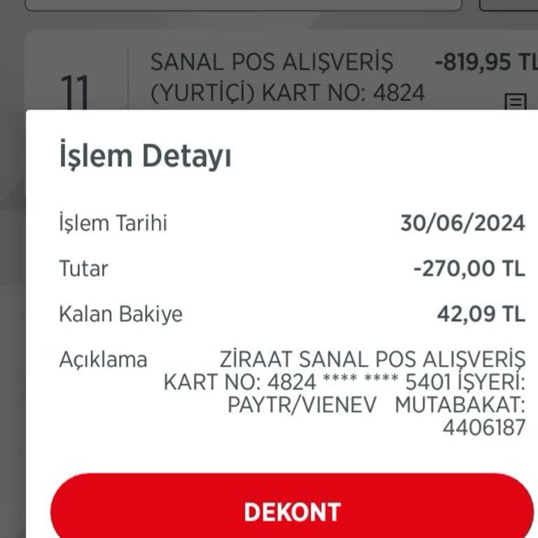 Vienev Para İadesi Yapmıyor