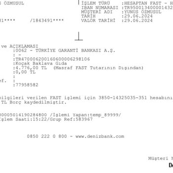 Ayıplı Ürün Yollayan İlgisiz Koçak Baklava