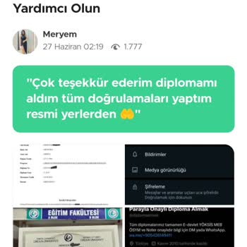 Replika Diploma Şikayet Var A Şikayetim Var