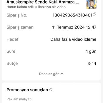 TikTok Jeton İadesi Yapmıyor İade Talep Ediyorum