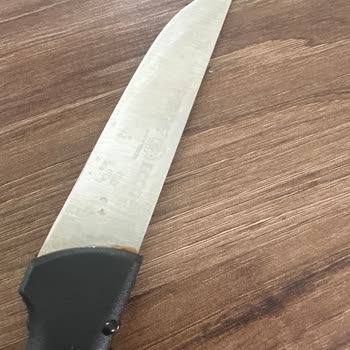 Pirge Bıçaklar Kısa Sürede Paslandı