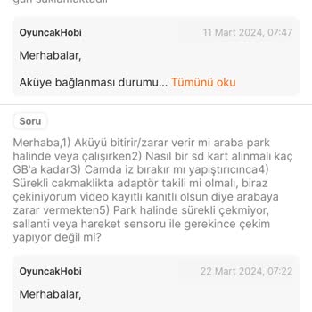 Oyuncak Hobi Kamera Pişmanlığı