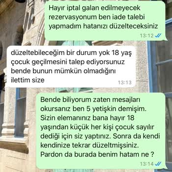 Victory Hotels Be Mine (Antalya) Otel Rezervasyonunda Yaşanan Sorunlar