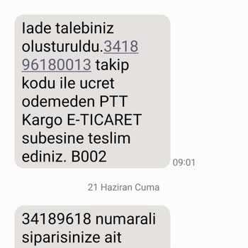 Sefamerve Para İadesi Yapmıyor.