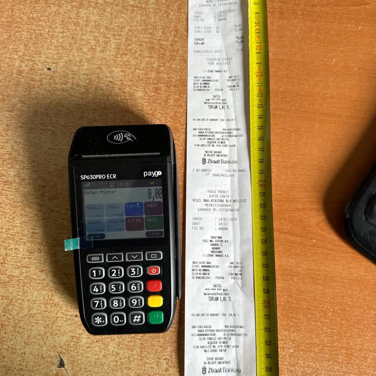 PayGo Sp630 Uzun Kağıt Sorunu